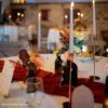 Location trio de chandeliers dorés à Lyon