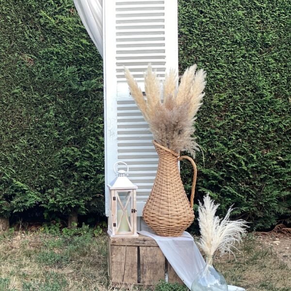 Carafe XXL en rotin Yvette