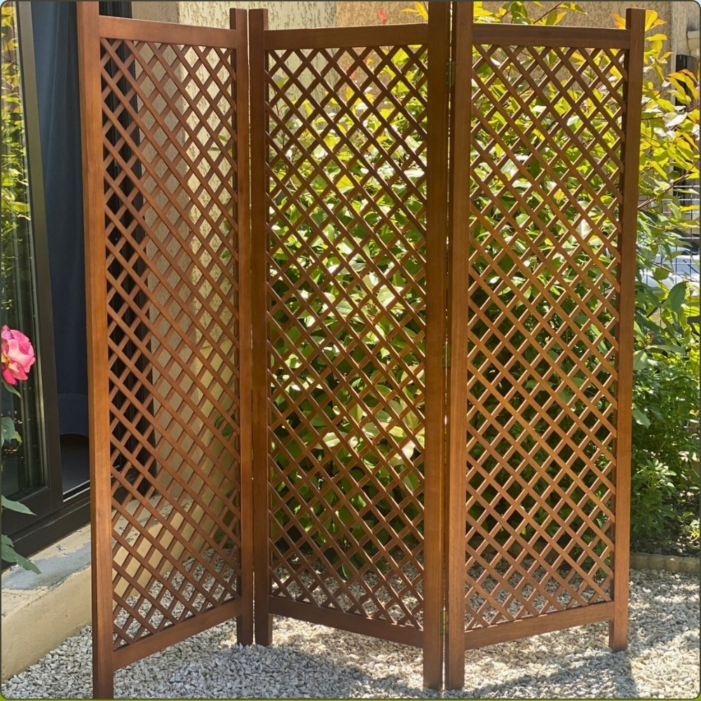 Location paravent en teck à Lyon