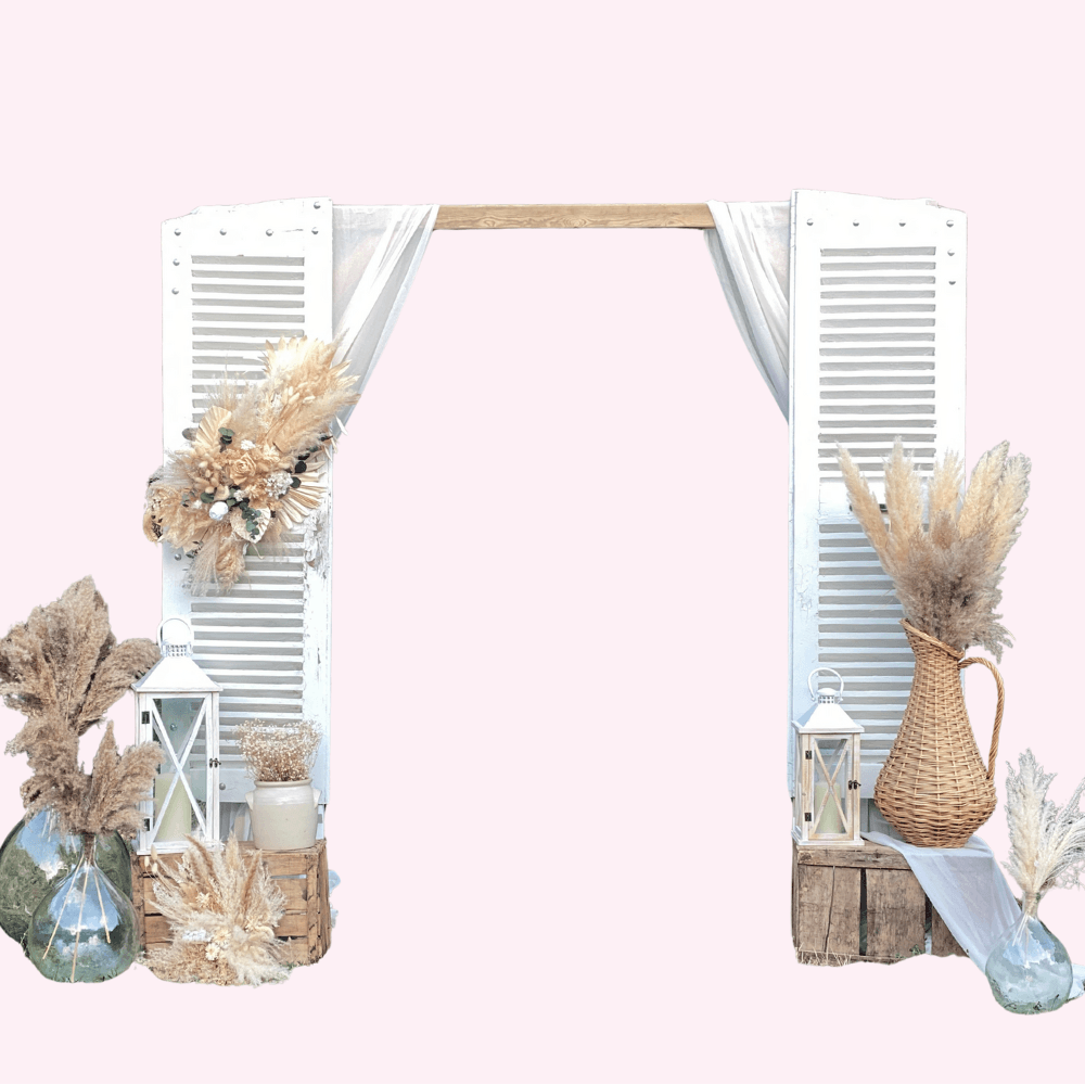 Location pack entrée de cérémonie bohème à Lyon