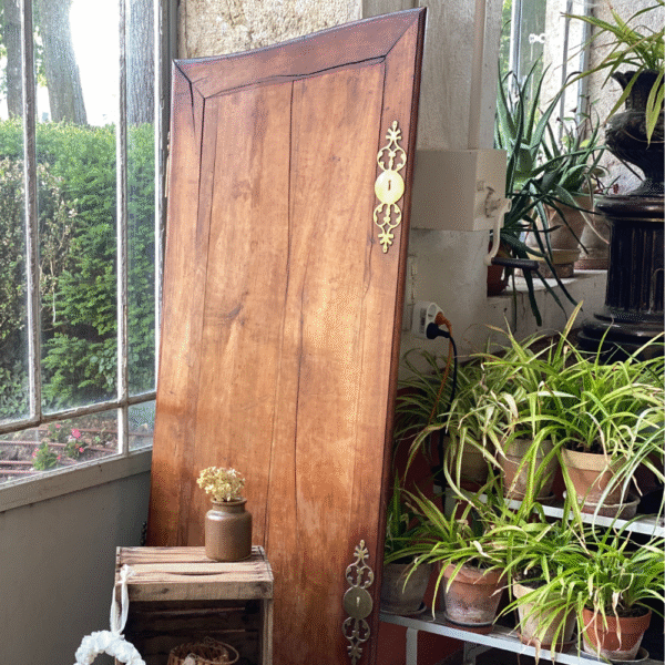 Paire de portes en bois