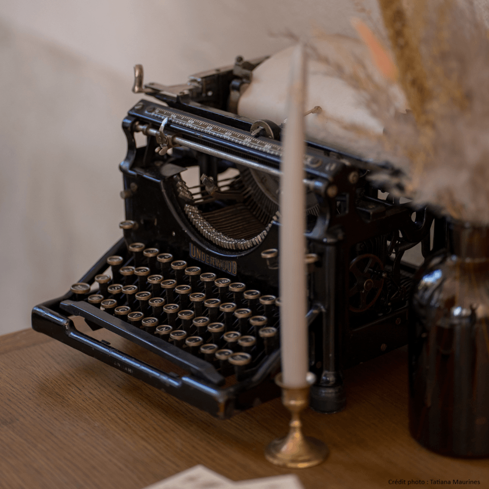 Location machine à écrire vintage à Lyon