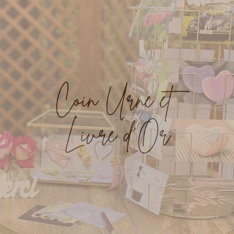 location décoration coin urne et livre d'or à Lyon et est lyonnais