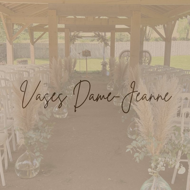 51 location vases dame-jeanne pour événement à lyon et est lyonnais