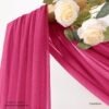 voilage arche fushia Drapé arche (plusieurs coloris disponibles)