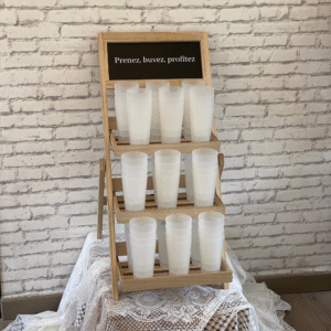 Etagère porte gobelets