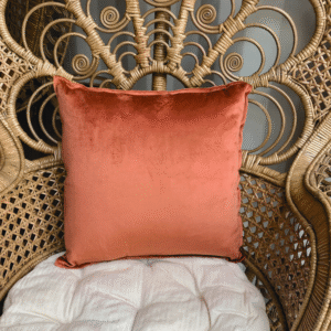 coussin terracotta