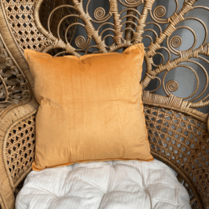 Coussin jaune pour assises cérémonie laique