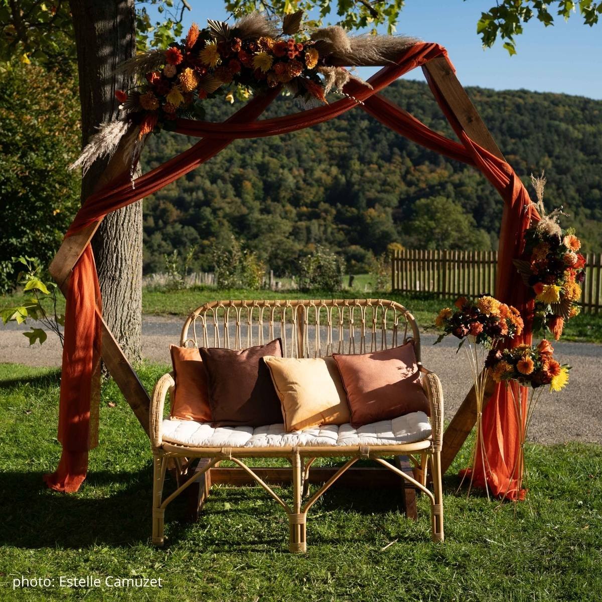 arche hexagonale en bois Arche en bois hexagone