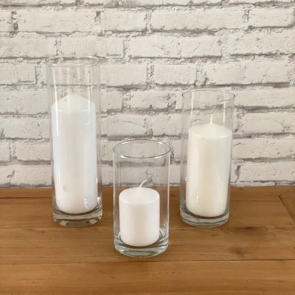 trio vases cylindriques Trio de vases cylindriques
