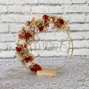 Merci fleurs séchées