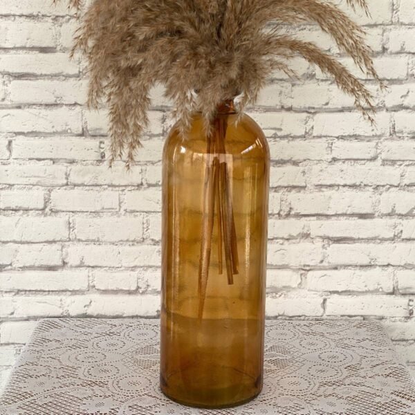 Grand vase ambré
