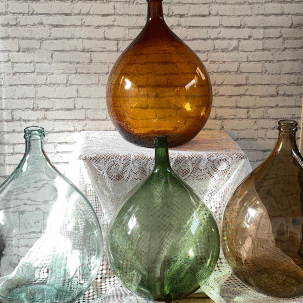 Dame jeannes colorées