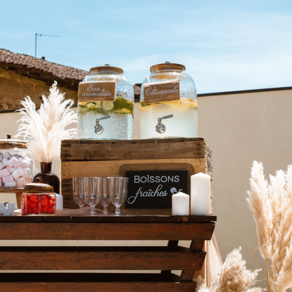 Ardoise d'écolier Boissons fraîches