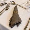 serviette de table vert olive Serviettes de table