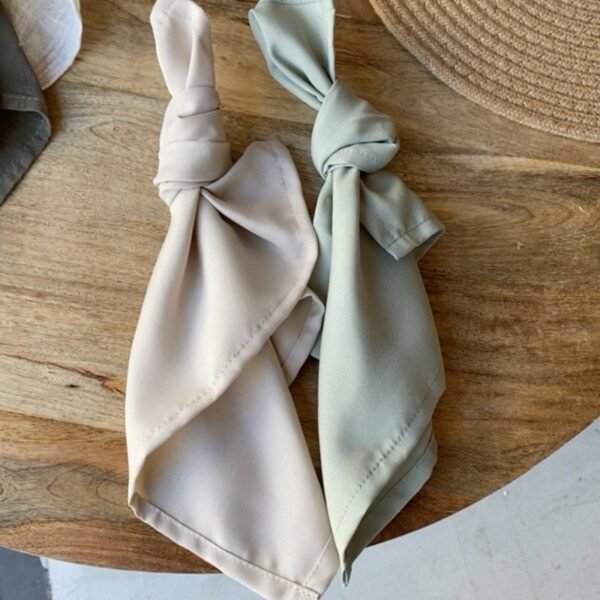 serviette polyester Serviettes de table