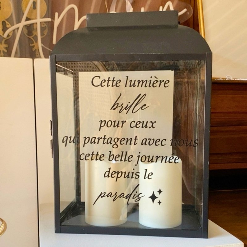 lanterne d'hommage aux défunts Lanterne d'hommage