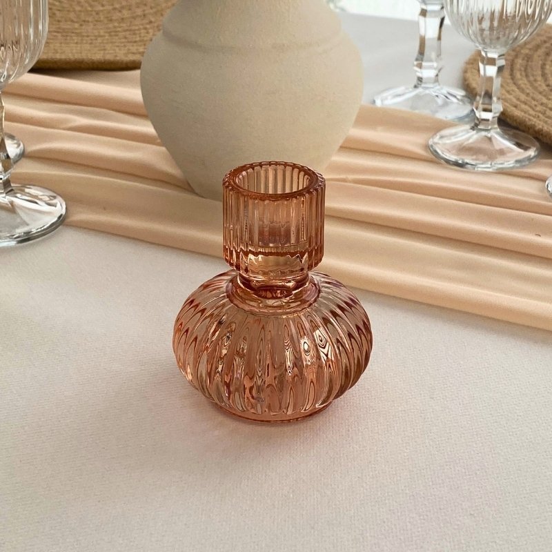 chandelier en verre rose Chandelier en verre rose